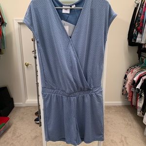 mama licious maternity/nursing romper